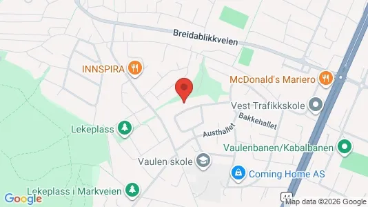 Rooms for rent i Stavanger - kort over placeringen