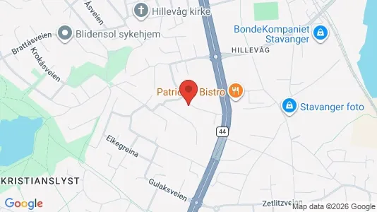 Apartments for rent i Stavanger - kort over placeringen
