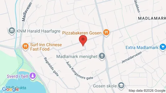 Apartments for rent i Stavanger - kort over placeringen
