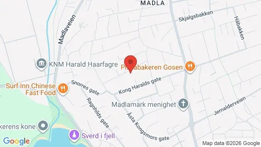 Apartments for rent i Stavanger - kort over placeringen