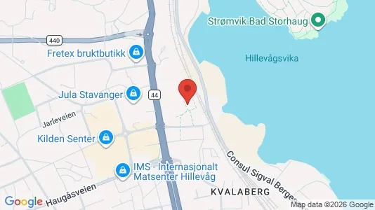 Apartments for rent i Stavanger - kort over placeringen