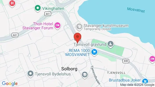 Apartments for rent i Stavanger - kort over placeringen