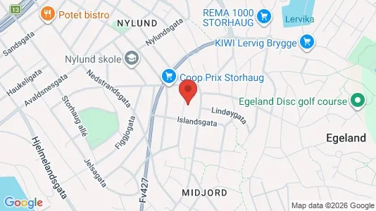 Apartments for rent i Stavanger - kort over placeringen