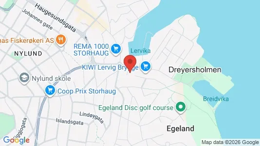 Apartments for rent i Stavanger - kort over placeringen