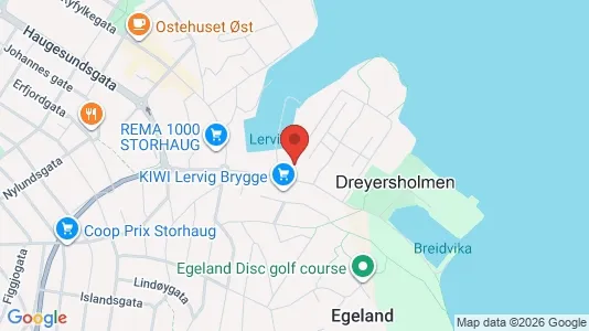 Apartments for rent i Stavanger - kort over placeringen