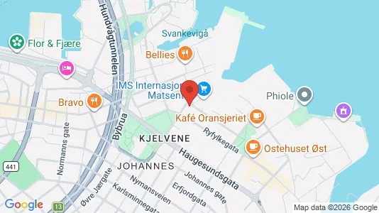 Apartments for rent i Stavanger - kort over placeringen