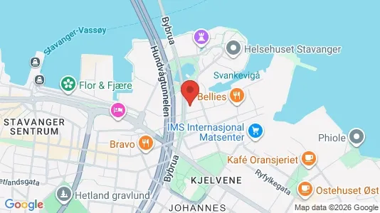 Apartments for rent i Stavanger - kort over placeringen
