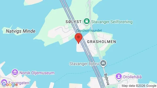 Apartments for rent i Stavanger - kort over placeringen