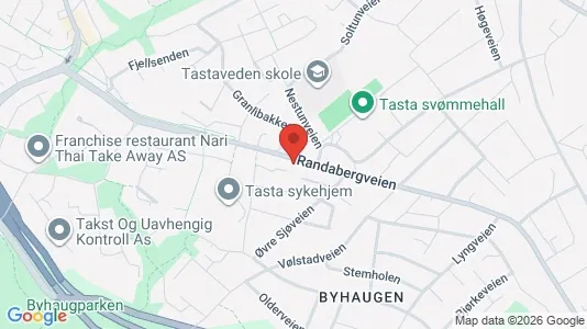 Apartments for rent i Stavanger - kort over placeringen