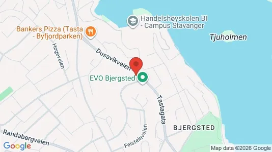 Apartments for rent i Stavanger - kort over placeringen