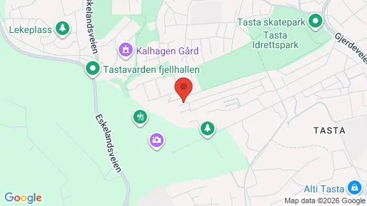Rooms for rent i Stavanger - kort over placeringen