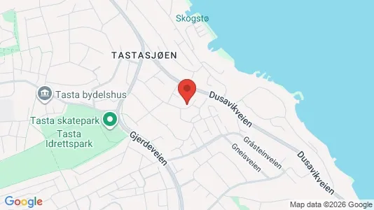 Apartments for rent i Stavanger - kort over placeringen