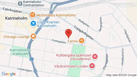 Apartments for rent i Katrineholm - kort over placeringen