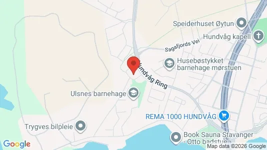 Rooms for rent i Stavanger - kort over placeringen