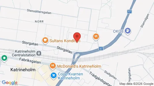 Apartments for rent i Katrineholm - kort over placeringen