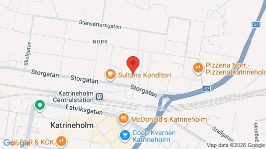 Apartments for rent i Katrineholm - kort over placeringen