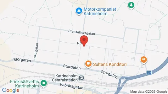 Apartments for rent i Katrineholm - kort over placeringen