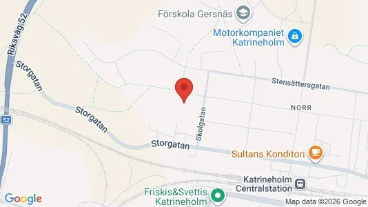 Apartments for rent i Katrineholm - kort over placeringen