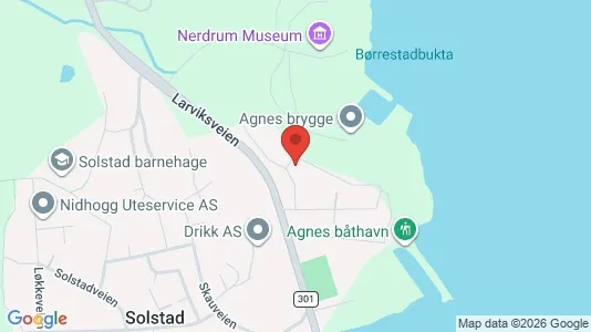 Apartments for rent i Larvik - kort over placeringen