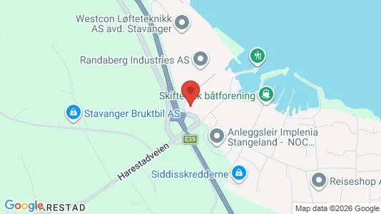 Apartments for rent i Randaberg - kort over placeringen