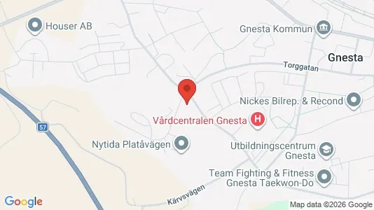 Apartments for rent i Gnesta - kort over placeringen