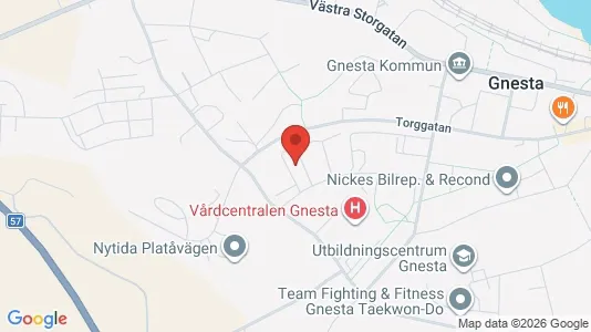 Apartments for rent i Gnesta - kort over placeringen