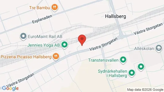 Apartments for rent i Hallsberg - kort over placeringen