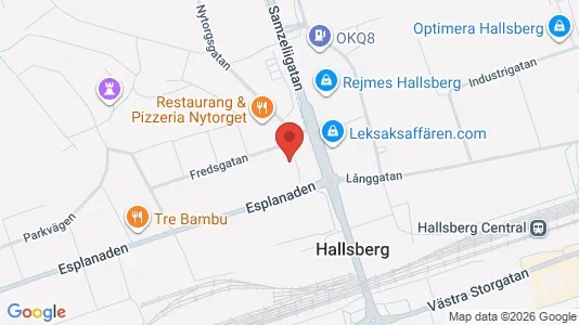 Apartments for rent i Hallsberg - kort over placeringen