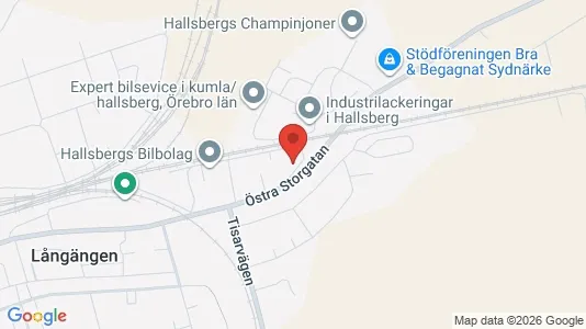 Apartments for rent i Hallsberg - kort over placeringen