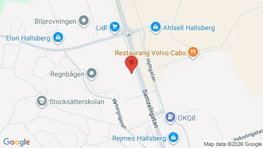 Apartments for rent i Hallsberg - kort over placeringen