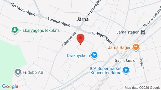 Apartments for rent i Södertälje - kort over placeringen