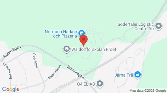 Apartments for rent i Södertälje - kort over placeringen