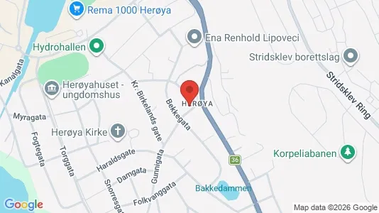 Apartments for rent i Porsgrunn - kort over placeringen