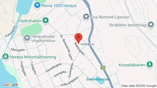 Apartments for rent i Porsgrunn - kort over placeringen