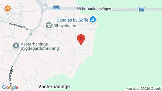Apartments for rent i Haninge - kort over placeringen