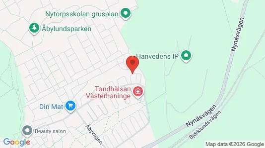 Apartments for rent i Haninge - kort over placeringen