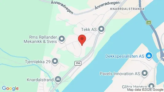Apartments for rent i Porsgrunn - kort over placeringen