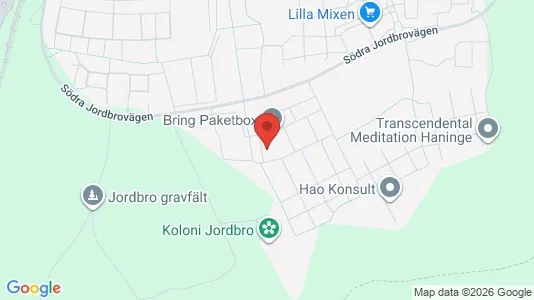 Apartments for rent i Haninge - kort over placeringen
