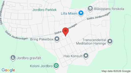 Apartments for rent i Haninge - kort over placeringen