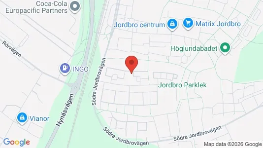 Apartments for rent i Haninge - kort over placeringen