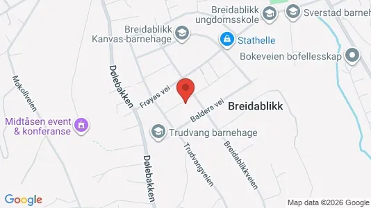 Apartments for rent i Sandefjord - kort over placeringen