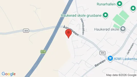 Apartments for rent i Sandefjord - kort over placeringen