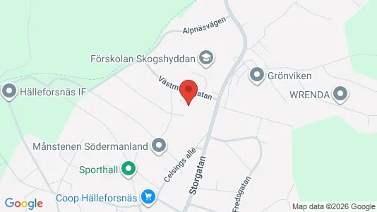 Apartments for rent i Flen - kort over placeringen