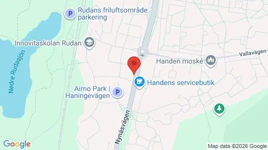 Apartments for rent i Haninge - kort over placeringen