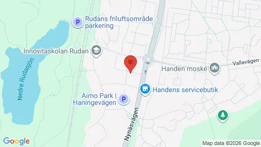 Apartments for rent i Haninge - kort over placeringen
