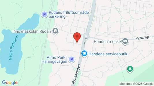 Apartments for rent i Haninge - kort over placeringen