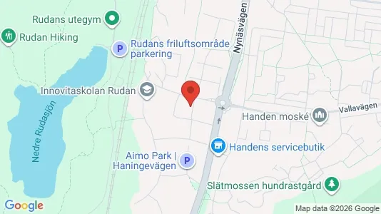 Apartments for rent i Haninge - kort over placeringen