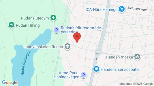 Apartments for rent i Haninge - kort over placeringen
