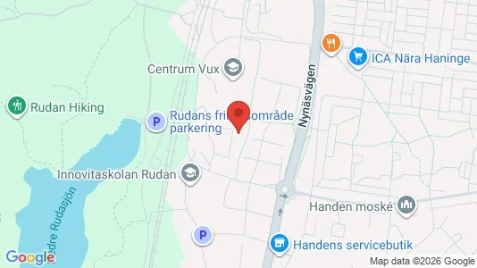 Apartments for rent i Haninge - kort over placeringen