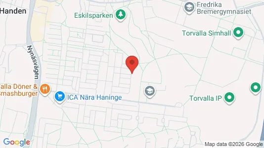 Apartments for rent i Haninge - kort over placeringen